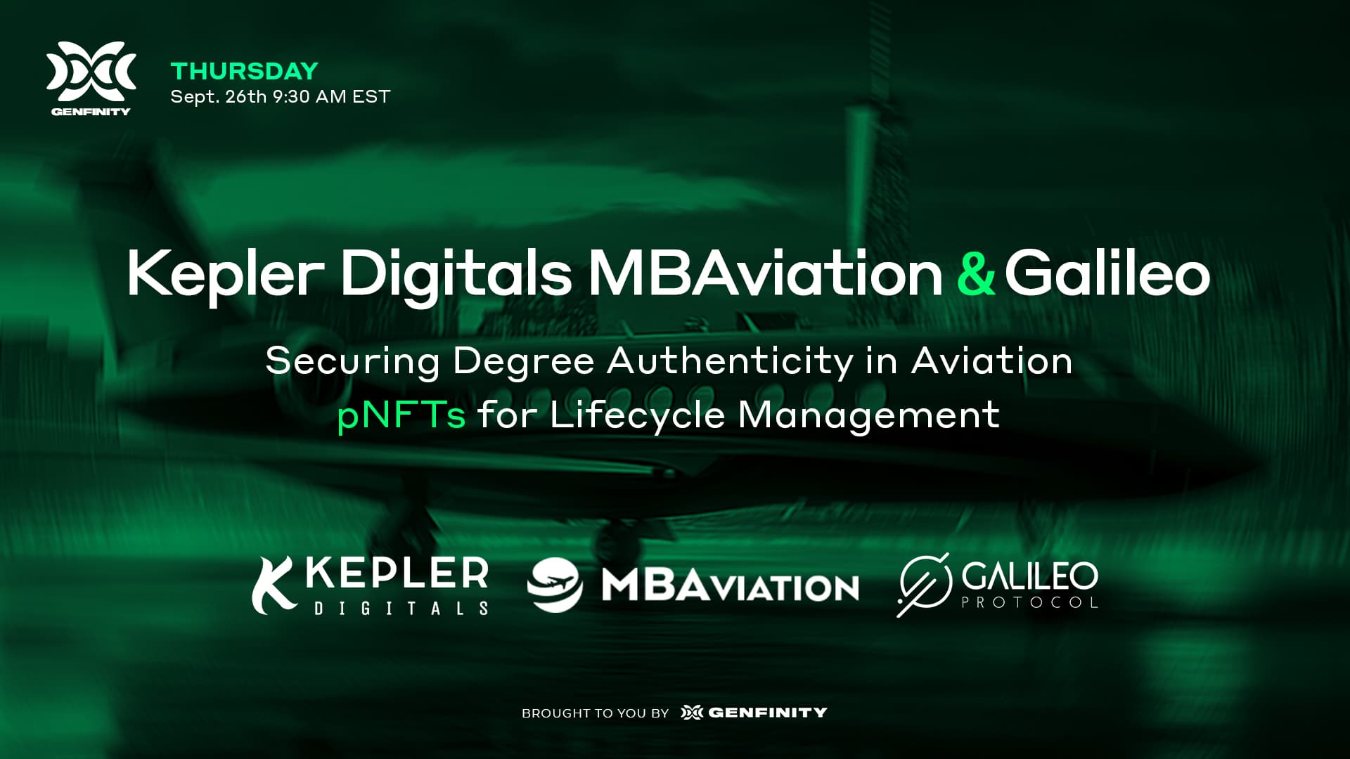 Blockchain Takes Flight with MBAviation, Kepler Digitals, and Galileo  Protocol - Genfinity - Web3 Education & News