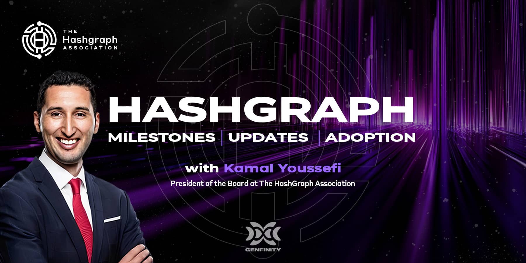 Kamal Youssefi and the Hashgraph Association: Scaling Hedera Through Global  Strategy and Real-World Adoption - Genfinity - Web3 Education & News