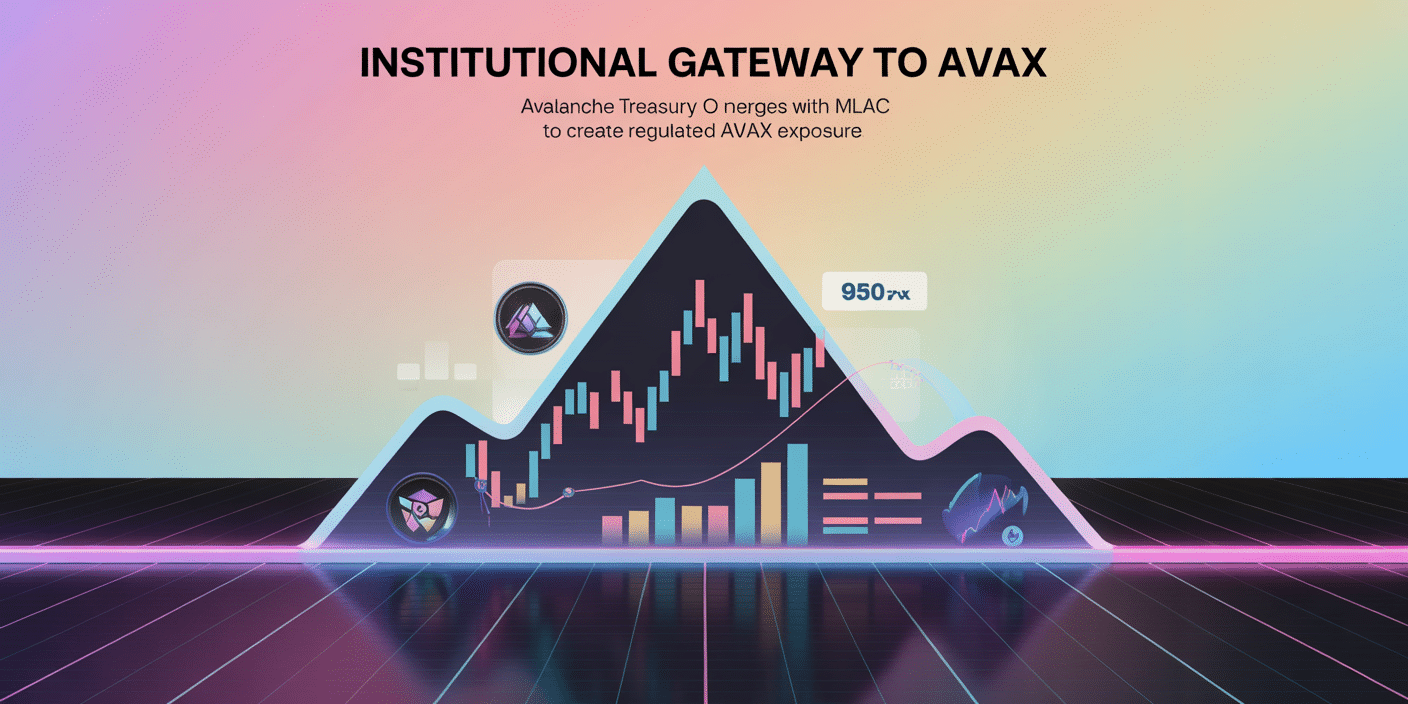 Avalanche Treasury Co: Pioneering Institutional AVAX Access Through $675M  SPAC Merger - Genfinity - Web3 Education & News