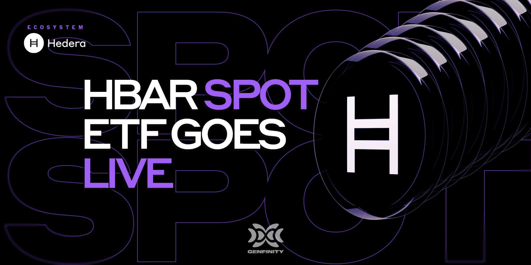 Canary Capital Launches First U.S. Spot HBAR ETF Under Ticker HBR -  Genfinity - Web3 Education & News