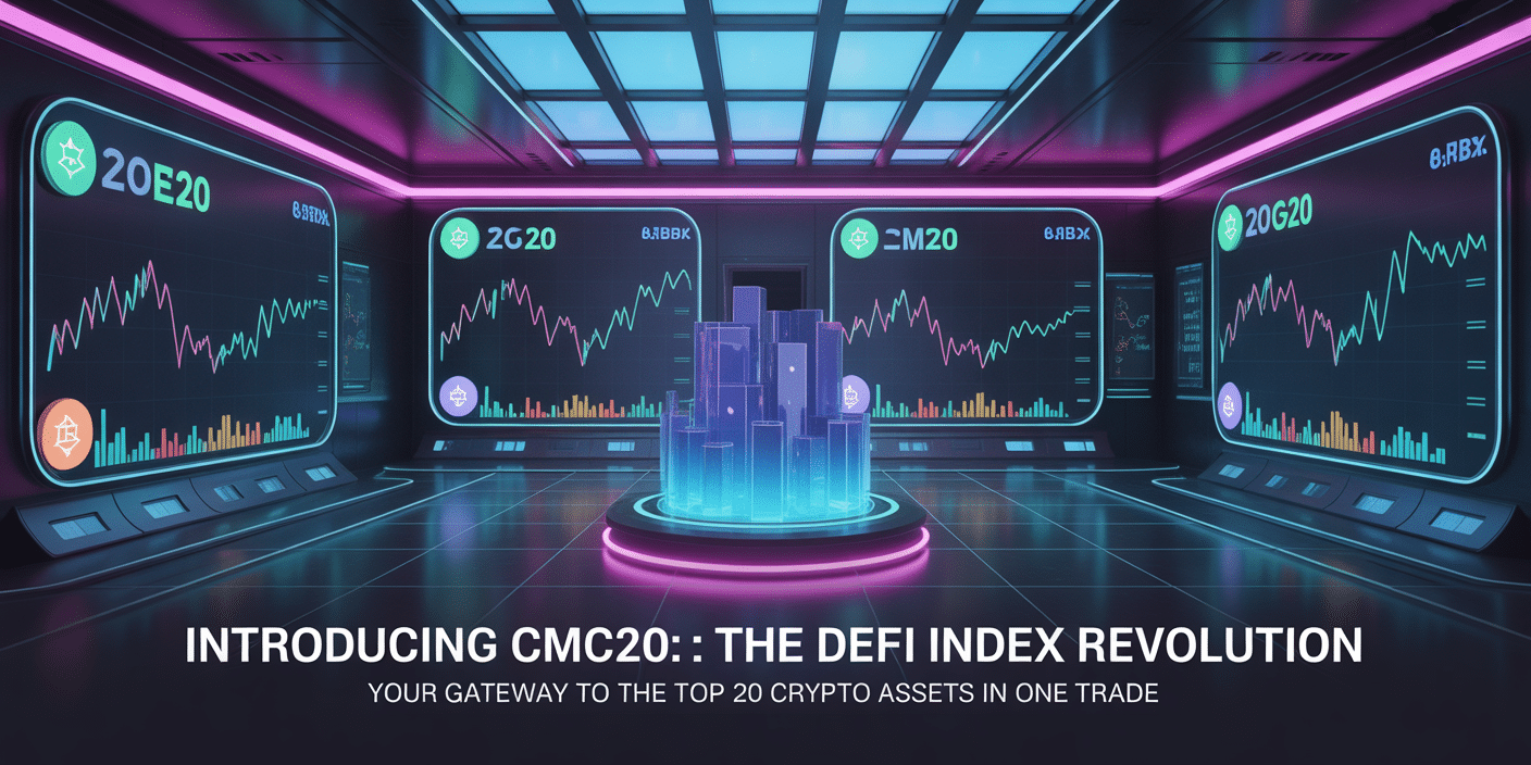 CMC20: Revolutionizing Crypto Exposure Through DeFi-Enabled Index Tokens -  Genfinity - Web3 Education & News